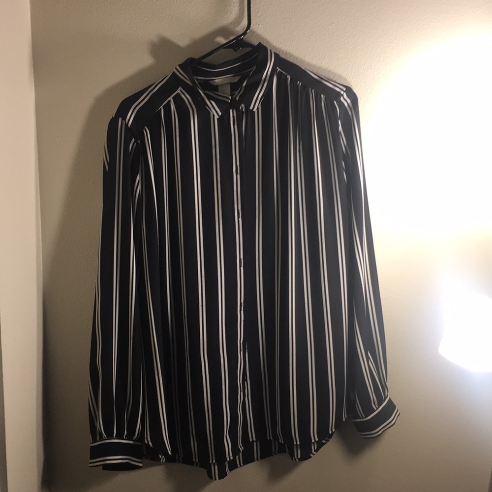 H&M long sleeve button up